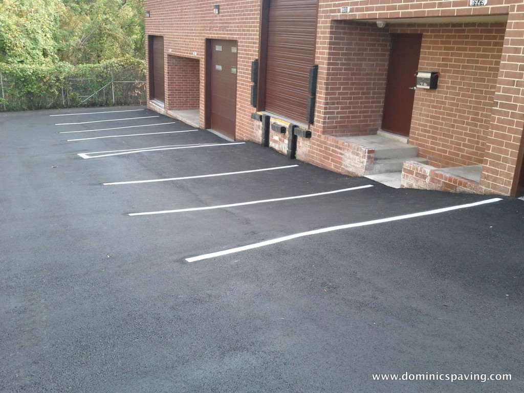 maintaining a parking lot in Rockville